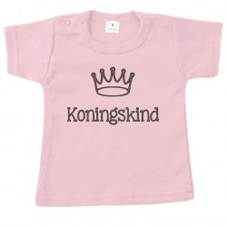 kort shirt roze koningskind4